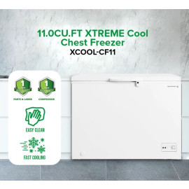 XTREME COOL Chest Freezer - XCOOL-CF11 11.0CU FT