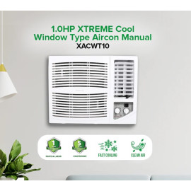 XTREME COOL Window Type Aircon Manual XACWT10 1.0HP