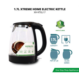 XTREME HOME Electric Kettle - XH-KTGL17 L.7L