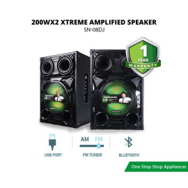XTREME Speaker 250Wx2 SN-08DJ