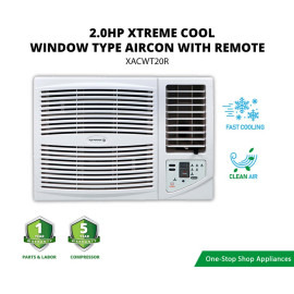 XTREME COOL Window Type Aircon with Remote - XACWT20R 2.0HP