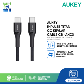 AUKEY CB -AKC3 IMPULSE TITAN CC KEVLAR CABLE 1.2M