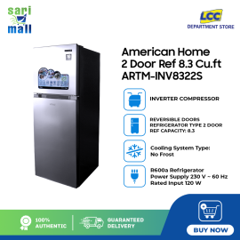 (LCC) American Home  8.3 cuft Inverter Ref ARTM-INV8322S-7055303