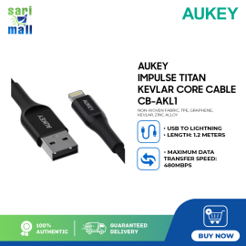 AUKEY CB-AKL1 IMPULSE TITAN KEVLAR CORE CABLE 1.2M