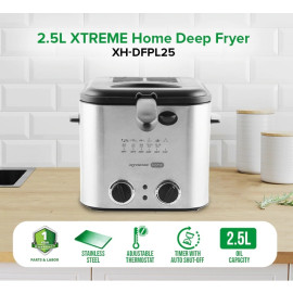 XTREME HOME Deep Fryer - XH-DFPL25 2.5L