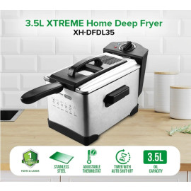 Xtreme Home Deep Fryer - XH-DFDL35 3.5L