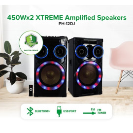 XTREME  Amplified Speaker PH-12DJ 550Wx2