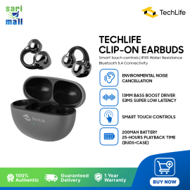 Techlife Clip-On Earbuds 