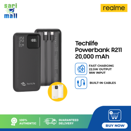 Techlife Powerbank R211 20,000 mah