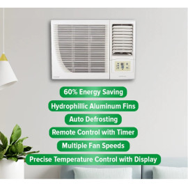 XTREME Window Type Aircon INVERTER with Remote Control (White) XACWT15i