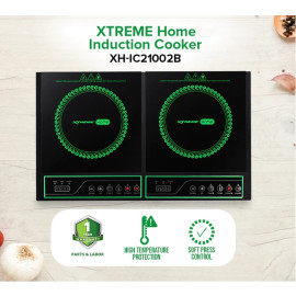 XTREME HOME 2-Plate Induction Cooker - XH-IC21002B