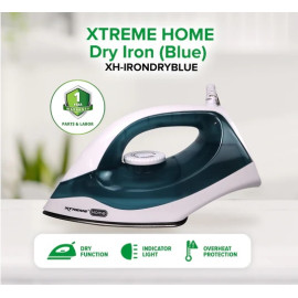 XTREME HOME Dry Iron (Blue) - XH-IRONDRYBLUE