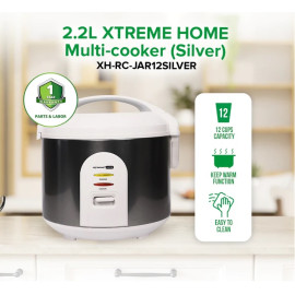 XTREME HOME Multi-cooker (Blue) XH-RC-JAR12SILVER 2.2L