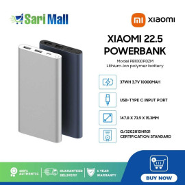 Xiaomi 22.5W Power Bank 10000 Black PB100DPDZM