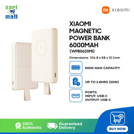 Xiaomi Magnetic Power Bank 6000mAh WPB0620MI