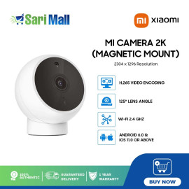 Xiaomi Mi Camera 2K (Magnetic Mount) White MJSXJ03HL