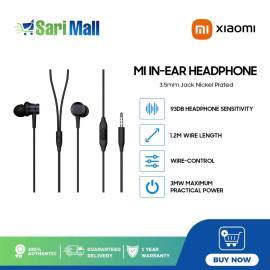 Xiaomi Mi In-Ear Headphone Basic HSEJ03JY Black
