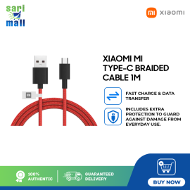 XIAOMI MI TYPE-C BRAIDED CABLE 1M SJX10ZM
