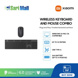 Xiaomi Wireless Keyboard and Mouse Combo Black