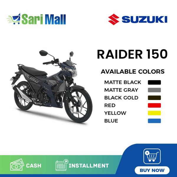 Suzuki raider 150 price installment hotsell